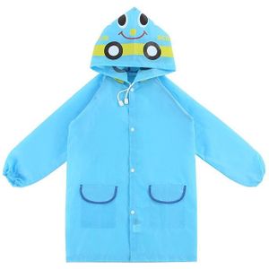 2 stuks kinderen cartoon regenjas student poncho