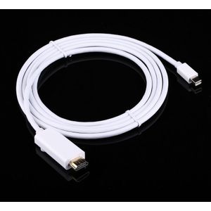 1 8 m Mini DisplayPort Male naar HDMI Male adapterkabel