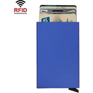 RFID korte metalen kaarthouder creditcardhouder portemonnee