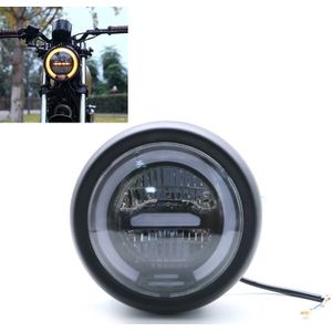 Motorfiets 5.75 inch Harley Headlight Retro Lamp LED Light Modification Accessoires (Wit)