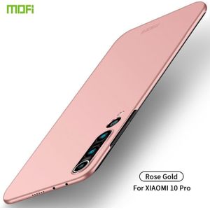 Voor Xiaomi Mi 10 Pro MOFI Frosted PC Ultra-dunne hard case (Rose Gold)