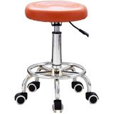 Verstelbare Beauty Barber Shop Bar Lift Katrol kruk beweegbare kruk stoel (Oranje)