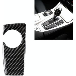 Carbon Fiber Car Handbrake Hieronder Paneel Decoratieve Sticker voor BMW 5-serie F07 F10 F25 F26 / GT X3 X4 2009-2016 Sutible voor rechts rijden