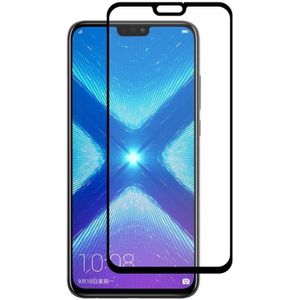 ENKAY Hat-Prins volledige lijm 0 26 mm 9H 2.5D getemperd glas Film voor Huawei Honor 8 X (zwart)