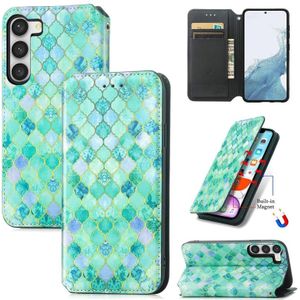 Voor Samsung Galaxy S23 + 5G Case Neo kleurrijke magnetische lederen telefoonhoes