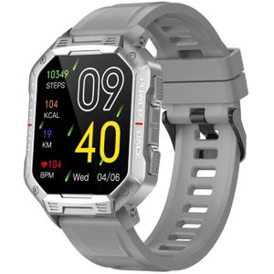 HAMTOD NX3 1.83 inch Smart Watch  Support Bluetooth Call / Sleep / Heart Rate / Blood Oxygen / Blood Pressure Monitoring (Grey)