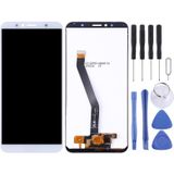 LCD-scherm en digitizer volledige assemblage voor Huawei Y6 Prime (2018) (wit)