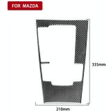 Auto Koolstofvezel Centrale Controle Gear Panel Decoratieve Sticker voor Mazda 3 Axela 2020  Left Drive