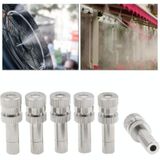 10 PCS 6mm bevochtigen en ontstoffing koeling vernevelen sprinkler quick-plug mistnevel mondstuk  model: 0.15mm