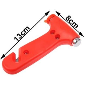 Draagbare Multi functie Auto nood hamer Escape Tool leven Hammer(Red)