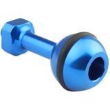PULUZ 1/4 inch schroef aluminium kogel adapter houder voor DJI osmo actie  GoPro HERO7/6/5/5 sessie/4 sessie/4/3 +/3/2/1  Xiaoyi en andere Actiecamera's  diameter: 2.5 cm (blauw)