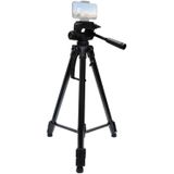L-3600 Live Statief met driedimensionale demping Gimbal Afneembare Quick Release Plate Hoogte aanpassing 62-170cm voor SLR Camera Live Light Projector (Zwart)