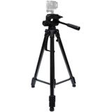 L-3600 Live Statief met driedimensionale demping Gimbal Afneembare Quick Release Plate Hoogte aanpassing 62-170cm voor SLR Camera Live Light Projector (Zwart)