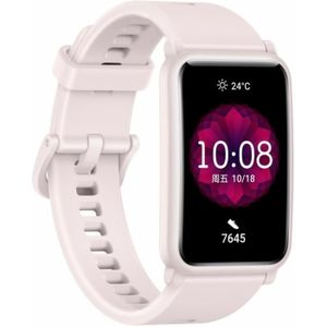 HUAWEI Honor ES Fitness Tracker Smart Watch  1 64 inch Scherm  Support Exercise Recording  Hartslag / Slaap / Bloedzuurstof monitoring  vrouwelijke fysiologische cyclus opname (Roze)