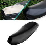 Waterdichte motor zwart lederen stoelhoes te voorkomen koesteren in stoel scooter kussen te beschermen  grootte: XL  Lengte: 61-65cm; Breedte: 27-38cm