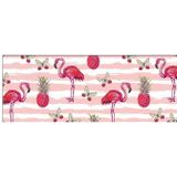 800x300x3mm Office Learning Rubber Mouse Pad Table Mat (1 Flamingo)
