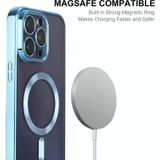 Voor iPhone 14 Pro Max ENKAY Gegalvaniseerd MagSafe Schokbestendig TPU-telefoonhoesje met lensfilm