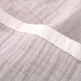 Lente en zomer dik gewassen gaas Six Layer NAP Air conditioning deken  grootte: 150X200cm  kleur: grijs