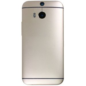 Achterzijde van de behuizing voor HTC One M8(Gold)