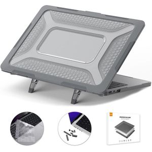 Voor MacBook Air 13.6 A2681 ENKAY Hat-Prince 3 in 1 Beschermende Beugel Case Cover Hard Shell met TPU Keyboard Film / Anti-stof Pluggen  Versie: EU