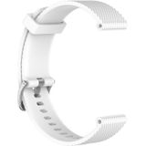 Slimme horloge siliconen polsband horlogeband voor POLAR Vantage M 20cm (wit)