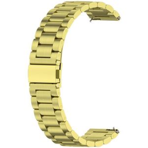Voor Huawei Watch GT4 41 mm roestvrijstalen metalen horlogeband met drie kralen