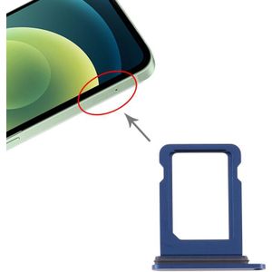 SIM-kaartlade voor iPhone 12 Mini(Blauw)