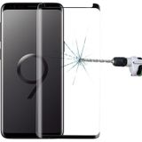 Voor Galaxy S9 PLUS 9u oppervlaktehardheid 3D gebogen rand anti-kras niet-volledig scherm HD gehard glas Screen Protector (zwart)