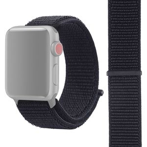 Eenvoudige mode nylon horlogebandje voor Apple Watch serie 5 & 4 44mm/3 & 2 & 1 42mm  met Magic stick