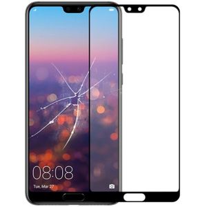 Voorscherm Buitenste glazen lens met OCA Optisch duidelijke lijm voor Huawei P20