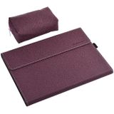 Voor Microsoft Surface Pro 9 All-Inclusive Drop Tablet PC Case Met Power Pack (Wijnrood)