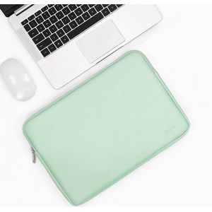 BAONA BN-Q001 PU lederen laptoptas  kleur: mint groen  grootte: 11/12 inch