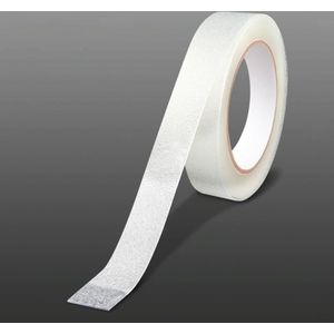 Floor Anti-slip Tape PEVA Waterproof Nano Non-marking Wear-resistant Strip  Size:2.5cm x 10m(Transparent)