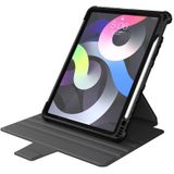 Voor iPad 10.2 2019 / 2020 / 2021 Nillkin Bumper Snapsafe multifunctionele lederen tablethoes met pensleuf