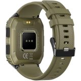 HAMTOD T3 1 95 inch Drie verdedigingen Sport Smart Watch  ondersteuning voor BT-oproep / sportmodi / slaap / hartslag / bloedzuurstof / bloeddrukbewaking