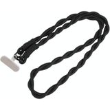 Dopamine kleur dubbele gesp twist touw lange lanyard