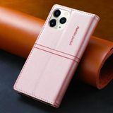 Droom Magnetische Zuigbedrijf Horizontale Flip PU Lederen Case met Houder & Card Slot & Portemonnee voor iPhone 11 (Rose Gold)