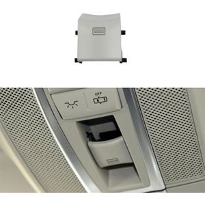 Auto Dome Light Button Sunroed Window Switch-knop voor Mercedes-Benz W166 / W292 2012-  Links rijden  stijl: convex (grijs wit)