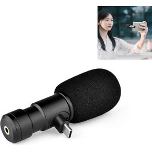 YELANGU MIC06-C Type-C Interface Portable Live Broadcast Interview Mobiele Telefoon Opname microfoon