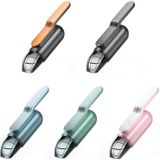 13000 Pa Car Vacuum Cleaner Wireless Handheld Mini Multi-Function UV Sterilization Vacuum Cleaner(Cherry Pink)