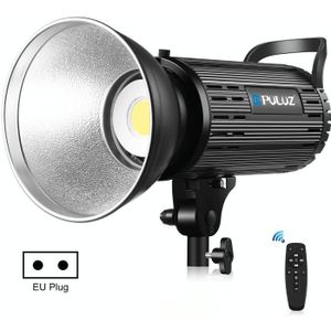 PULUZ 150W Studio Video Light 5600K monochromatische temperatuur ingebouwde dissipate warmtesysteem met afstandsbediening (EU-stekker)