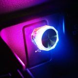 Auto Diamond Model USB Omgevingslicht Gratis Plug & Play LED Decoratieve Verlichting (Kleurrijk)