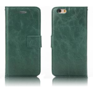 Crazy Horse Texture Afneembare Magnetische achterkant Horizontale Flip Leren Case met Houder & Kaart Slots & Photo Frame & Portemonnee voor iPhone 6 / 6s