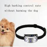 Silver Star Patroon Dog Training Device Elektronische Schok Opladen Waterdichte Halsband Bark Stopper