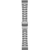 Voor Garmin Fenix 7 Pro 47 mm titaniumlegering horlogeband met snelsluiting