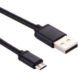 1 M 3A Micro USB naar USB Data Sync laad Kabel Voor Samsung  HTC  Sony  Huawei  Xiaomi  Meizu nl andere Android-apparaten met Micro USB-poort  Diameter: 4 cm(zwart)