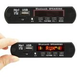 Auto 5V 2x3W audio MP3 speler decoder Board FM radio TF USB 3.5 mm AUX  met Bluetooth/opname Call functie/Power Amplifier/afstandsbediening