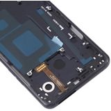 Front behuizing LCD frame bezel Plate voor LG G7 ThinQ/G710 (zwart)