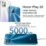 Honor Play 20a  6 GB + 128 GB  6 517 inch Magic UI 6.1 MediaTek Helio G85 Octa Core tot 2 0 GHz  netwerk: 4G  geen ondersteuning voor Google Play (titanium zilver)
