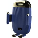 S18 15W auto Draadloze oplader Telefoonhouder  Kleur: Blauw